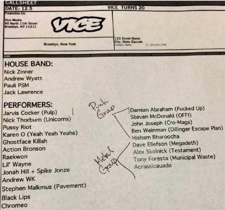 vice-performers
