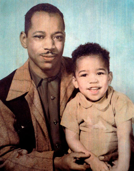 Jimi Hendrix és édesapja